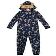 thumbnail image 1 of Christmas Matching Family Loungewear Hoodie Pattern Zipper Romper, 1 of 6