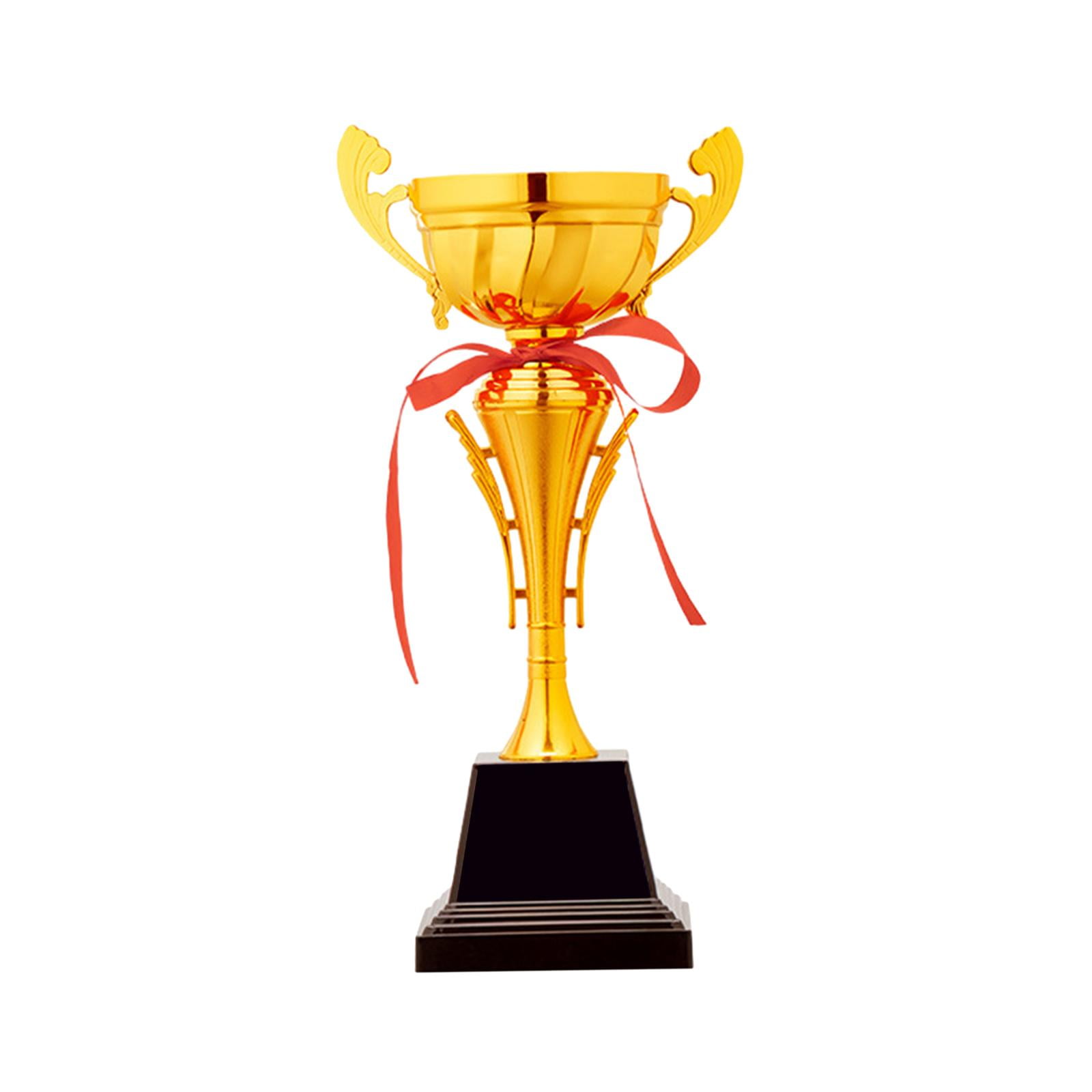 Rushawy Football Soccer Match Trophy, Competitions Award Trophy with Base Trophy, Soccer 28cm