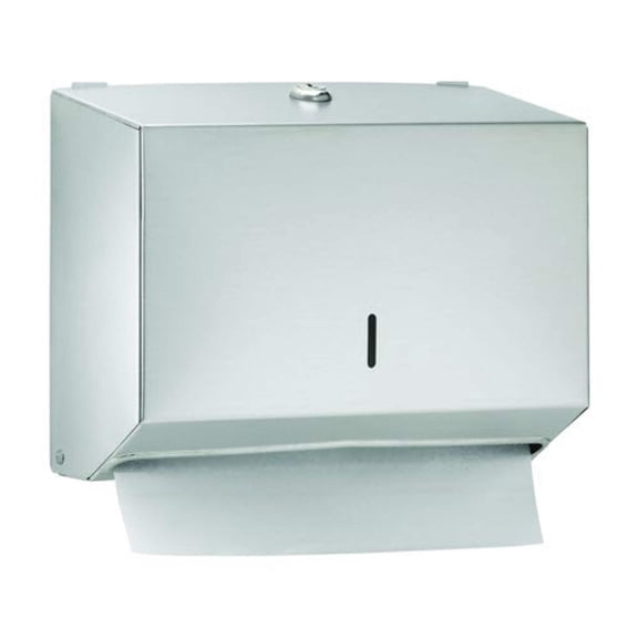 Bradley 252-780000 - Surface Mounted Paper Towel Dispenser and Waste Receptacle