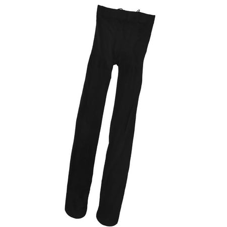 Footed Leggings - Ladies Elastic Full Footed Tights-Fitting Leggings Pantyhose XS Black
