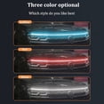 thumbnail image 4 of Luces LED para capó de coche con escaneo dinámico secuencial, tira de luces para faros delanteros, lámpara de ambiente decorativa para coche, DRL, blanco y rojo, 4 of 5