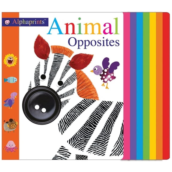 Pre-Owned Alphaprints: Animal Opposites (Board Book) 9780312524968