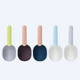 thumbnail image 4 of SPRING PARK Cute Dog Food Measuring Scoop , Pet Food Scoop, Plastic Measuring Cups Sealing Clip Multi-Function Scoop Bag Clip for Dog Cat Bird Rabbit, Long Comfortable Handle, 4 of 7