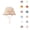 Khaki, variant on Baby Girl Cotton Bucket Hat Bow Knot Design Soft Sun Protection Fisherman Cap Lightweight Breathable UV Protection Summer Hat for Toddler Girls Age 0-12 Months Outdoor Beach Travel Daily Wear