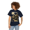 thumbnail image 3 of Unisex Heavy Cotton T-Shirt Classic Train 017, 3 of 7