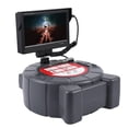 thumbnail image 4 of Sewer Inspection Camera with 512Hz Locator – 100ft Self-Leveling Snake Cable – 9" Touch HD Screen – DVR Recording – Adjustable LEDs – IP68 Waterproof – 16GB SD Card – Industrial Pipe, 4 of 16