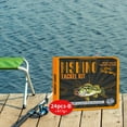 thumbnail image 5 of 24 Piece Fishing Countdown Set Metal Blind Tackle Kit for Outdoor Angling for Teens and Adults, 5 of 5