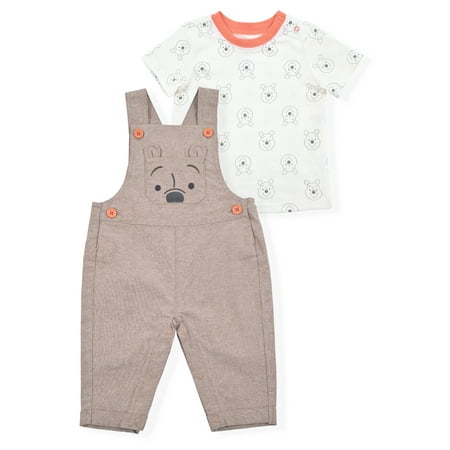 

Disney Winnie the Pooh Baby Boy Overall Set 2 Piece 0/3-24 Months