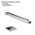 thumbnail image 2 of Brazo Cuadrado De Regadera Rubinett  Cromado Acero Inoxidable, 2 of 5