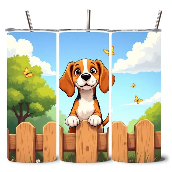 Alpha Printing 20oz Stainless Steel Tumbler – England Flag Patriotic Design – Insulated Travel Cup