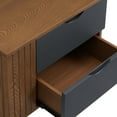 thumbnail image 3 of Modway Dylan Nightstand in Walnut Gray, 3 of 7