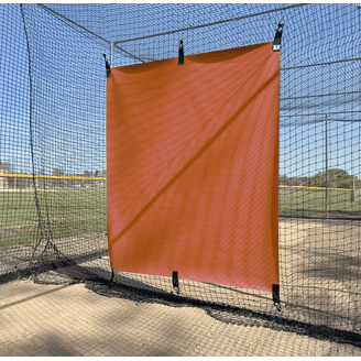 5 x 8 Professional Baseball Batting Cage Backstop - GBCC
