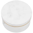 thumbnail image 3 of KAKOWELY Round Bouquet Packing Box MarblingGift Case Paper Flower Case Gift Packing Box,7.09"X7.09"X3.66", 3 of 4
