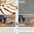 thumbnail image 3 of Tapis de Porte Intérieur, Tapis de Porte d'Entrée Extérieur, Absorbant Antidérapant, Lavable en Machine, Profil Bas, Imperméable (Feuille Marron), 3 of 6