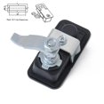 thumbnail image 3 of 2 Pcs Serrures Réglables Anti-Vol avec Clés pour Armoire de Distribution d'Énergie Remorque de Caravane Boîte à Outils RV (Noir), 3 of 8
