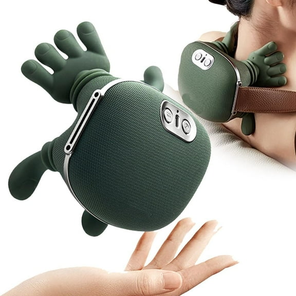 Healumix Bionic Heated Massager,Wireless Healumix Neck Massager,Electric Massage Heat Relax Back and Shoulders