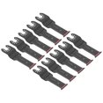 thumbnail image 1 of Oscillating 10Pcs Oscillating Saw Blades Metal Wood Plastic Cutting Universal Tool 1.25in 31mm, 1 of 8