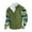 Green, variant on Jackets for Men Western Aztec Ethnic Print Vintage Top Long Sleeve Shirt Stand Collar Zip Up Pullover Coat Western Country Sweatshirts for Men