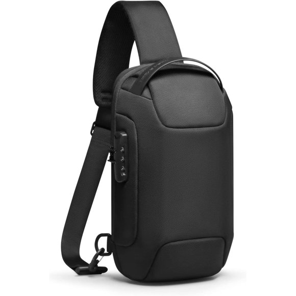 MARK RYDEN Sling Backpack for Men, Waterproof Shoulder Bag with USB Charging Port and Adjustable Strap, Holds 9.7 Inch ipad, Sling Bag for Traveling, Sporting, Cycling, Daily