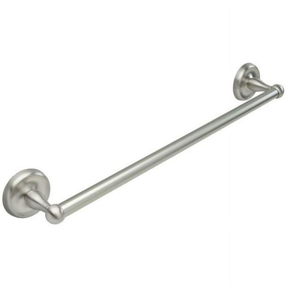 24 in. Carmel Collection Towel Bar Set, Satin Nickel