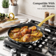 thumbnail image 4 of Set De Cocina De Antiadherente 6 pz Belug, Negros con Dorado, 4 of 5