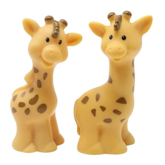 Replacement Parts for Fisher-Price Little People Collectible Noah's Ark Playset - BMM06 - DKV74 - Replacement Pair of Male and Female Giraffes