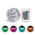 thumbnail image 2 of Submersible LED Lights with Remote Waterproof Underwater Led Lights Pad Battery Operated for Aquarium Hot Tub Pond Pool Base Vase Garden Wedding Party, 2 of 6