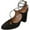 Black, variant on Aquazzura Firenze Women's Dancer Pump 85 Suede Black Ankle-High - 7.5 M