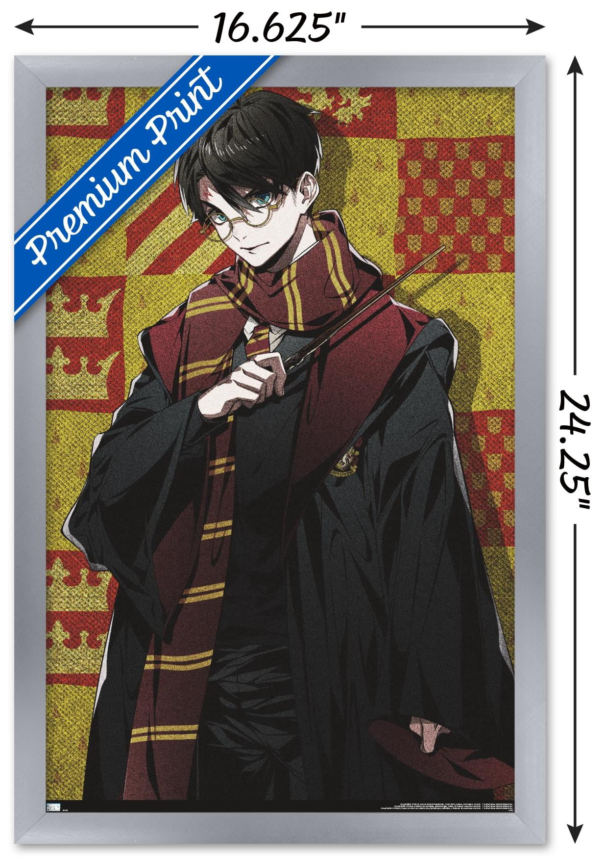 The Wizarding World: Harry Potter - Dynasty Harry Wall Poster, 14.725" x 22.375" Framed