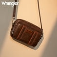 thumbnail image 3 of Wrangler Crossbody Bag for Women Vegan Leather Western Shoulder Purse Small Multi Pocket Crossbody Wallet Purse Crossover Bags with Adjustable Strap, Coffee, 3 of 6