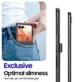 thumbnail image 6 of Vizvera for Motorola Razr 2024/2025/2026 Phone Case,With Hinge Protection,Screen Protector,Slim Full-Body Rugged Anti-Scratch Shockproof Case-Black, 6 of 9