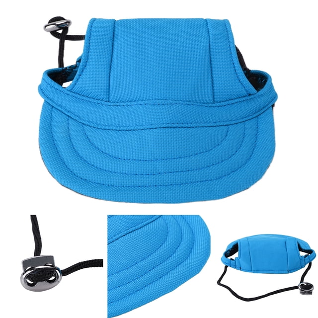 Dog Sun Hat, Adjustable Pet Sports Hat Sun Protection With Ear Holes For Small Dogs For Outdoor