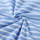 thumbnail image 4 of Camisetas de maternidad de manga corta y larga con cuello en V, camisetas cómodas para embarazadas para mujer, talla XL, rayas azules y blancas, 4 of 5