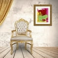 thumbnail image 3 of Ogren, Sarah 15x18 Gold Ornate Wood Framed with Double Matting Museum Art Print Titled - Red Flower Abstract, 3 of 4