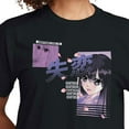 thumbnail image 3 of Instant Message - Heartbreak - Juniors Anime Cropped Cotton Blend T-Shirt, 3 of 6