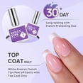 thumbnail image 3 of Set de gel y capa superior Builder btartboxnails XCOATTIPS French, 3 of 7