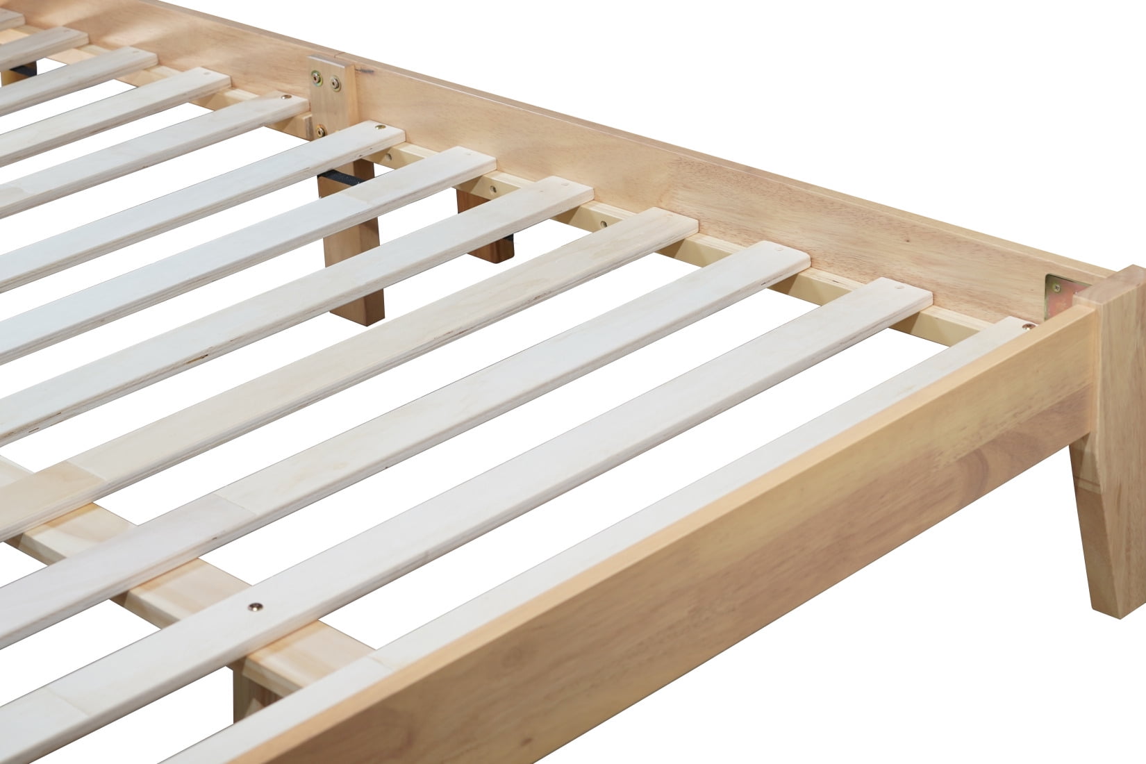 Queen Size Boucle Bed Frame, Solid Wooden Bed Frame with Curved Teddy Headboard, Soft Cloud Bed with Underbed Storage Space, No Box Spring Needed, Easy Assembly, Natural