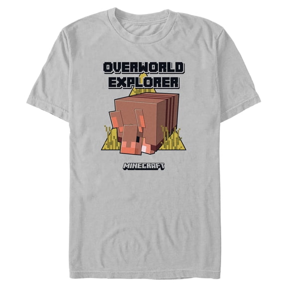 Mens Minecraft Overworld Explorer T Shirt