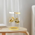 thumbnail image 4 of Portavelas de mesa Portavelas de metal Decoración de mesa Adornos Decoración BLESIY Portavelas giratorio, 4 of 8