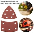 thumbnail image 5 of 70 almohadillas para lijadora de ratón con gancho y bucle, papel para lijadora múltiple, 10 unidades cada una, surtido de grano 40/60/80/120/180/240/320, 5 of 5