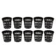 thumbnail image 1 of 10 Uds Vasos De Red, Cestas De Plástico Para Plantar Con Drenaje Para Decoración Del Hogar De Jardín De Peces Hidropónicos, 1 of 7