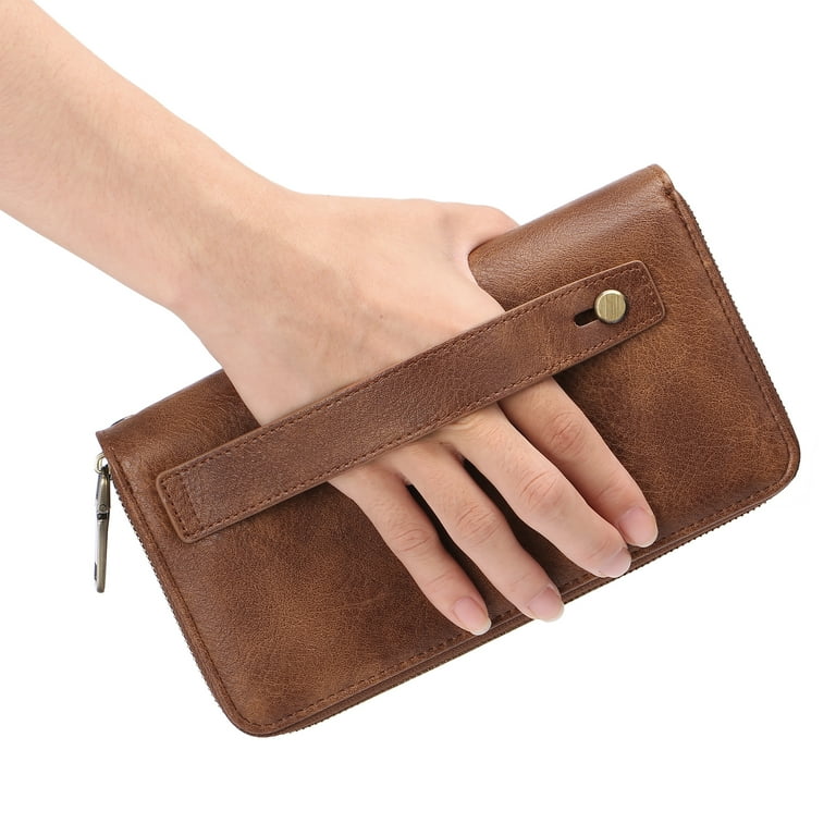 FALAN MULE Women's Wallet, RFID Blocking, Double Zipper