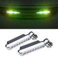 thumbnail image 3 of Gwong Autos 2 UNIDS DIMANDO DIMANDO LIGHT EURENDO EVILLO AVIENTE SUPERPORTE Portátil sin necesidad de fuente de alimentación externa LED Lámpara DRL para automóvil Gwong 24015388, 3 of 6