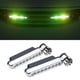 thumbnail image 3 of Gwong Autos 2 UNIDS DIMANDO DIMANDO LIGHT EURENDO EVILLO AVIENTE SUPERPORTE Portátil sin necesidad de fuente de alimentación externa LED Lámpara DRL para automóvil Gwong 24015388, 3 of 6