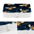thumbnail image 4 of Honeybee Portable PU Leather Organizer Box with Removable Compartment for Jewelry Display and Storage - Jewelry Boxes Included, 4 of 6