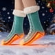 thumbnail image 4 of Calcetines calefactables recargables con carga USB | Control inteligente de temperatura y agarre antideslizante | Calcetines térmicos cálidos para hombre y mujer | Uso en invierno en interiores y e, 4 of 5
