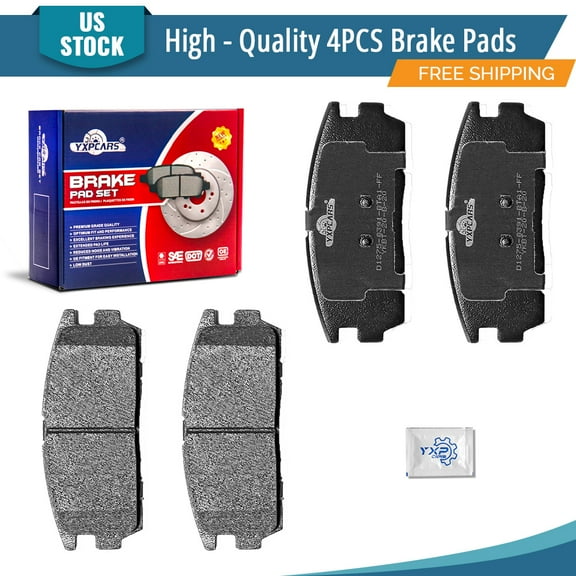 YXPCARS 4PCS Rear Ceramic Brake Pads (D1275) for Chevrolet Equinox Captiva Sport GMC Terrain Saturn Vue XL-7 Pontiac Torrent