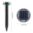 thumbnail image 3 of Repelente de ratones solar ultrasónico Sonic Yard LED Control de plagas (2 piezas redondas) Wdftyju  Libre de BPA, 3 of 5