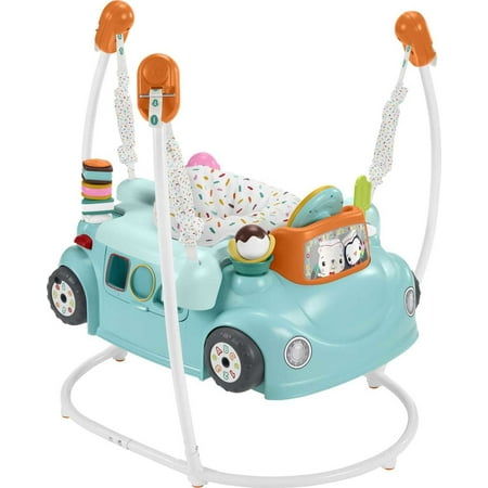 

2-In-1 Sweet Ride Jumperoo Baby Activity Center for Infants and Toddlers
