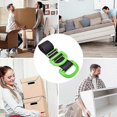 thumbnail image 5 of high quality2pcs Adjustable Lifting Moving Straps, Furniture Moving Straps Multifunctional Carrying Strap Belt with Durable Handles for Furniture Boxe, 5 of 5